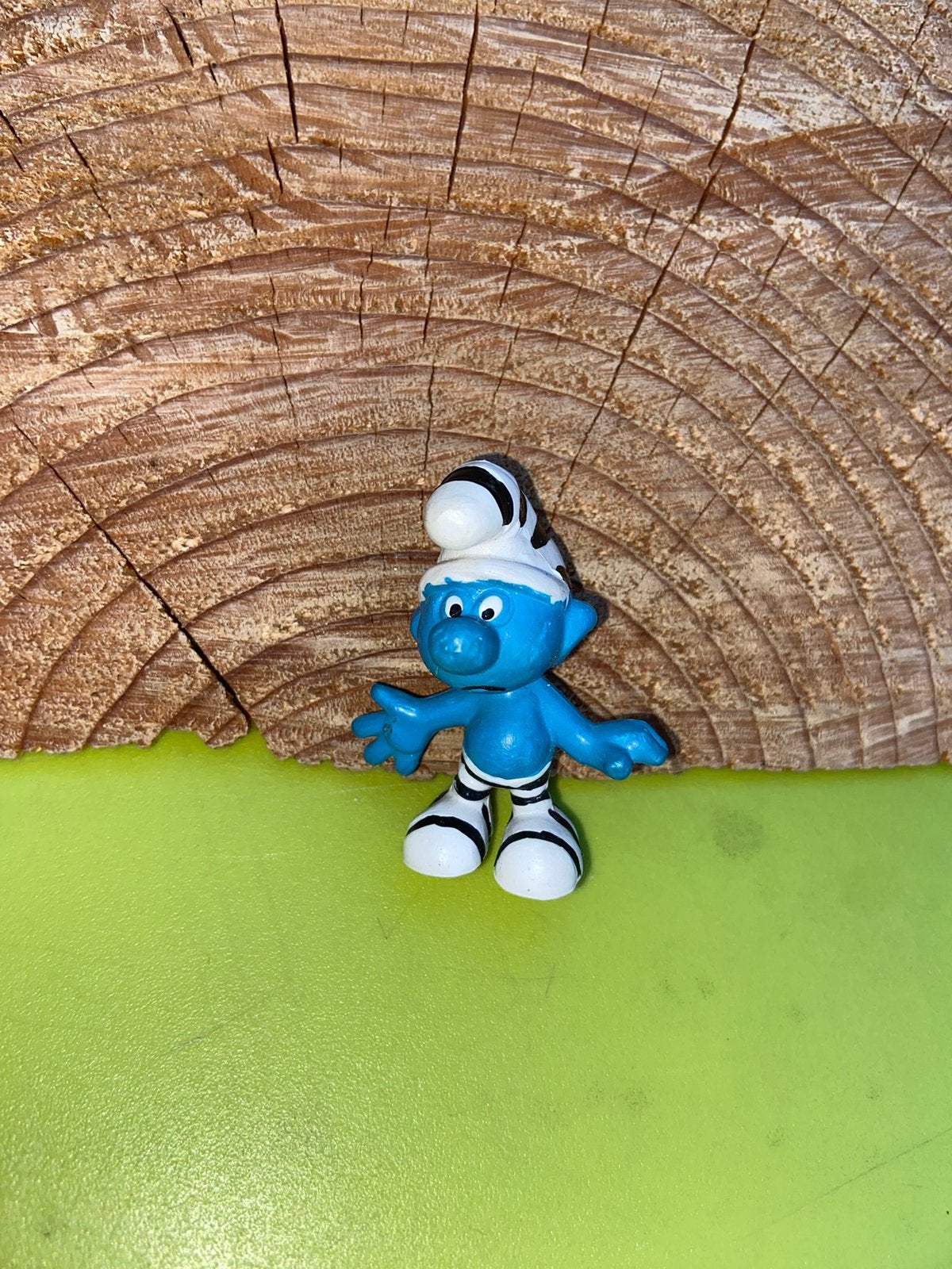 Smurfen gevangene smurf, Ophalen of Verzenden, Gebruikt