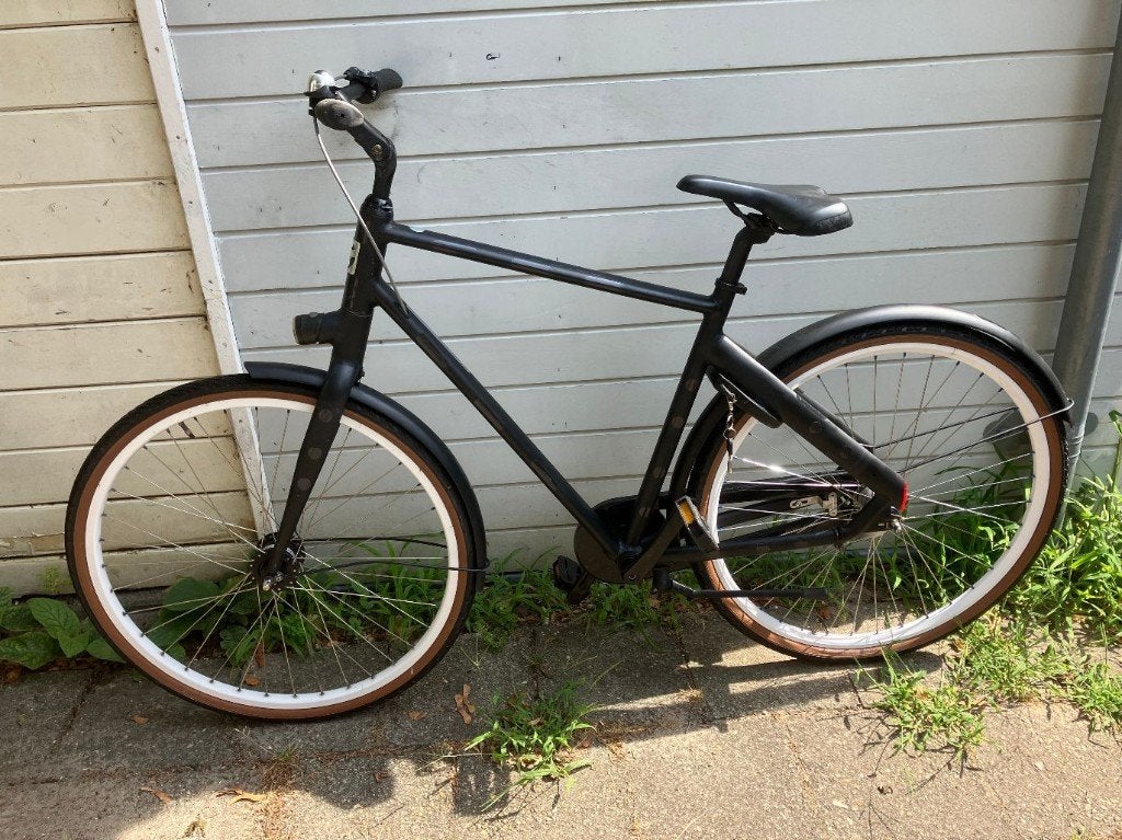 CORTINA BLAU Herenfiets, Fietsen en Brommers, Terugtraprem, Zo goed als nieuw, 53 tot 57 cm, Ophalen