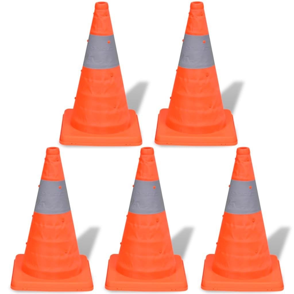 Verkeerskegel pylon pion pop-up 42 cm 5 st GRATIS BEZORGD!, Verzenden, Nvt, Nvt, Nvt