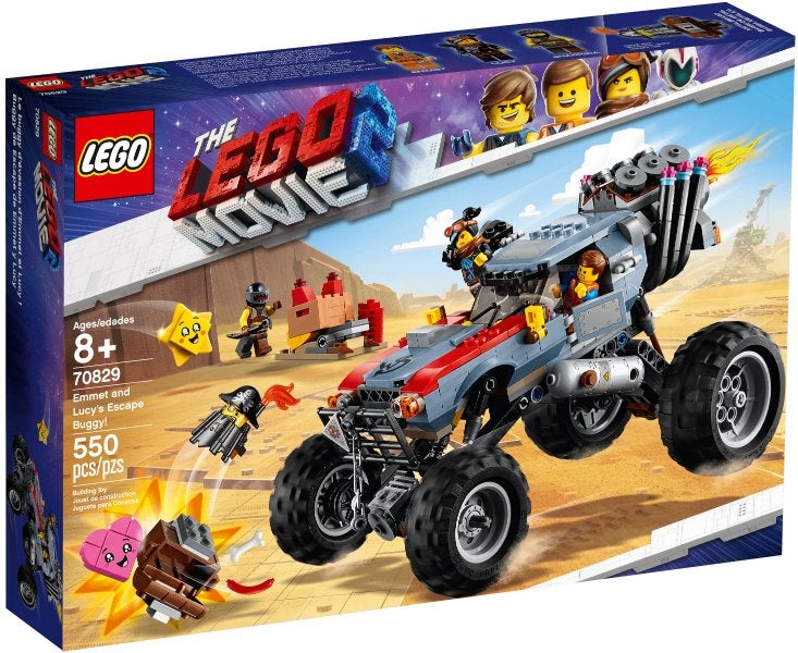 LEGO 70829 Emmets en Lucy's vlucht buggy!, Ophalen of Verzenden, Zo goed als nieuw, Complete set, Lego