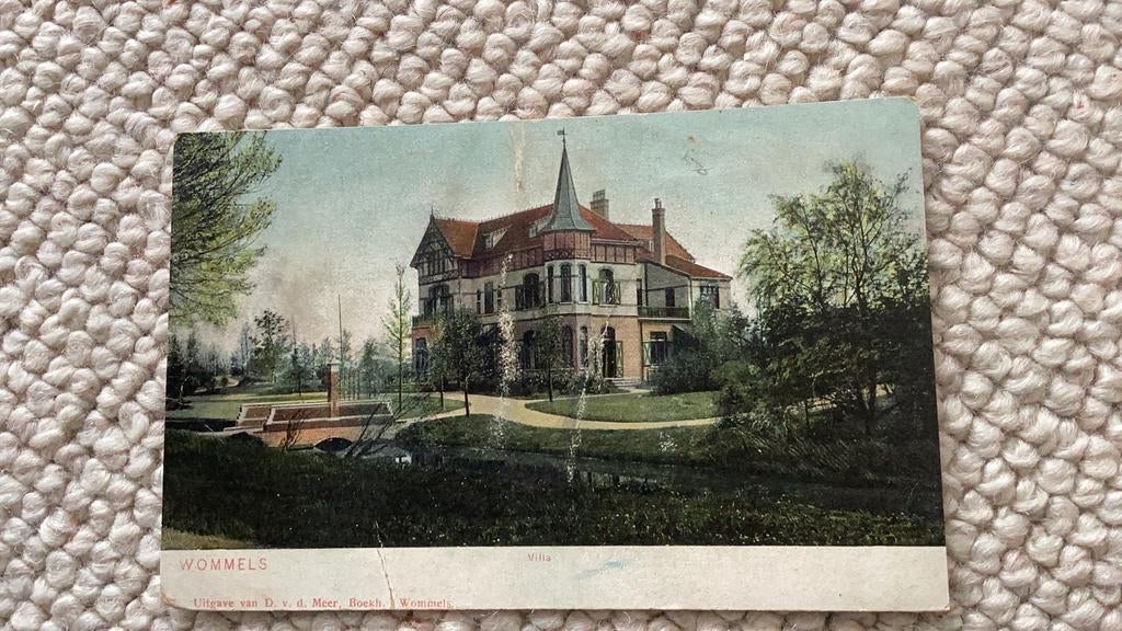Ansichtkaart Wommels begin 1900. 941, Ophalen of Verzenden, Voor 1920, Ongelopen, Friesland