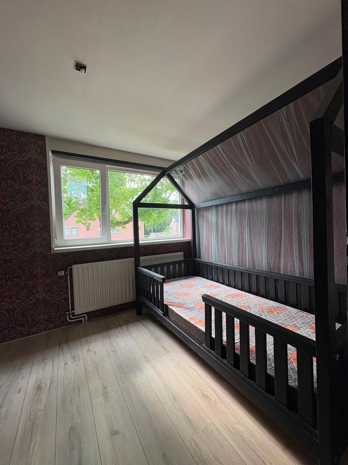 Kinderbedje, Ophalen, 85 tot 100 cm, Gebruikt, Matras