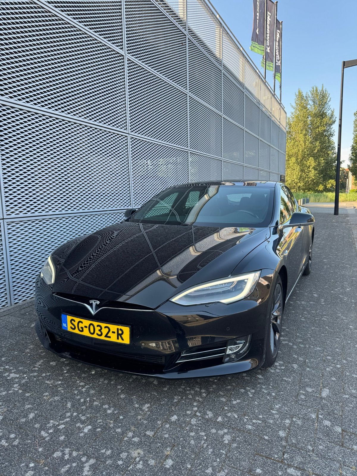 Tesla Model S 2018 Zwart 100D, Auto's, Tesla, Particulier, Model S, Elektrisch, Hatchback, Automaat, Origineel Nederlands, Zwart