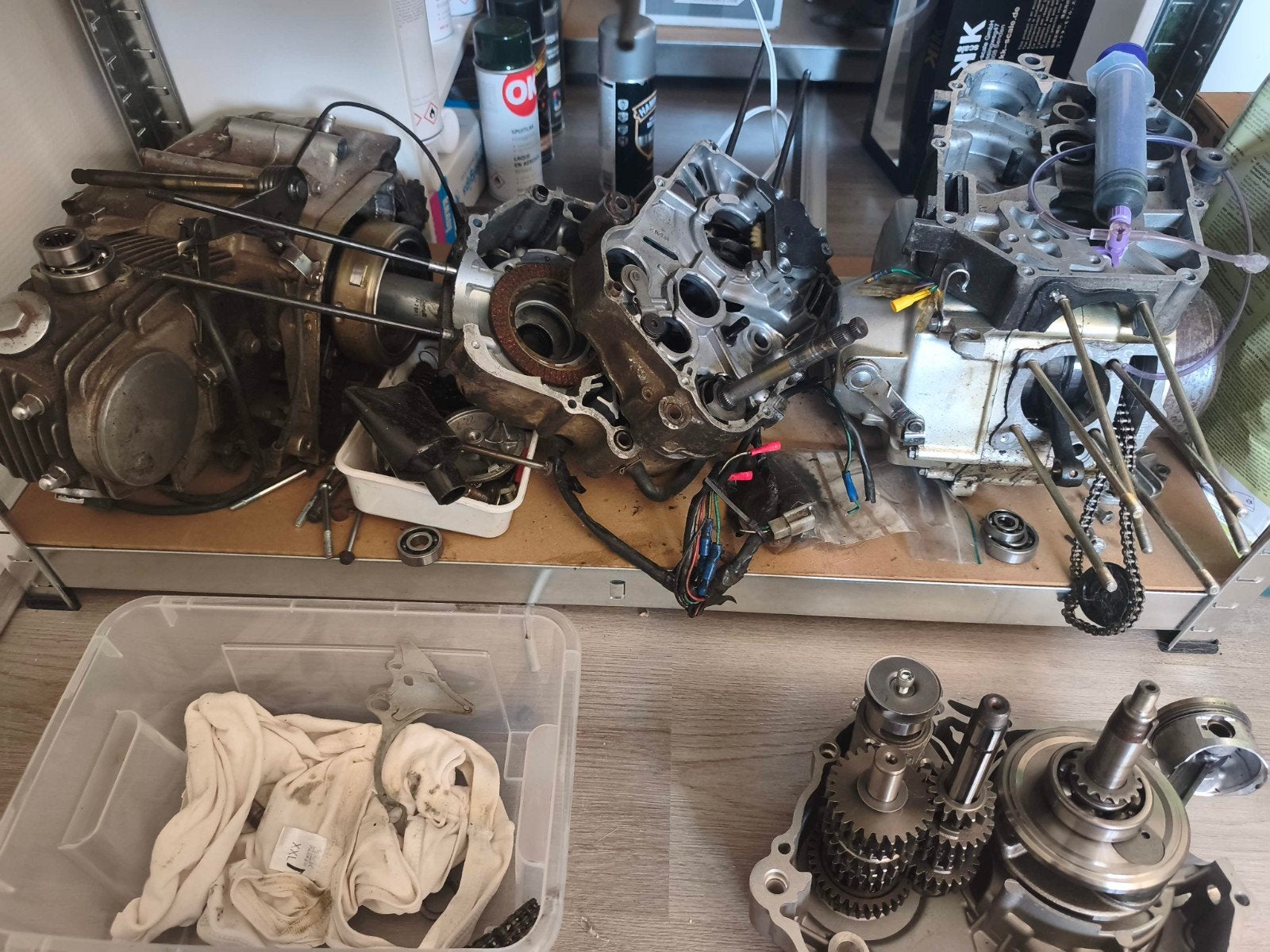 Honda imitatie 190cc 5-bak motorblok onderdelen, Ophalen, Nieuw