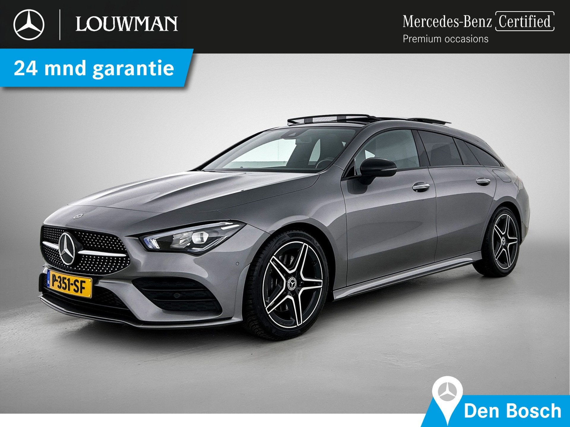 Mercedes-Benz CLA-Klasse Shooting Brake 200 AMG-line | Night, 730 kg, Gebruikt, 4 cilinders, 163 pk