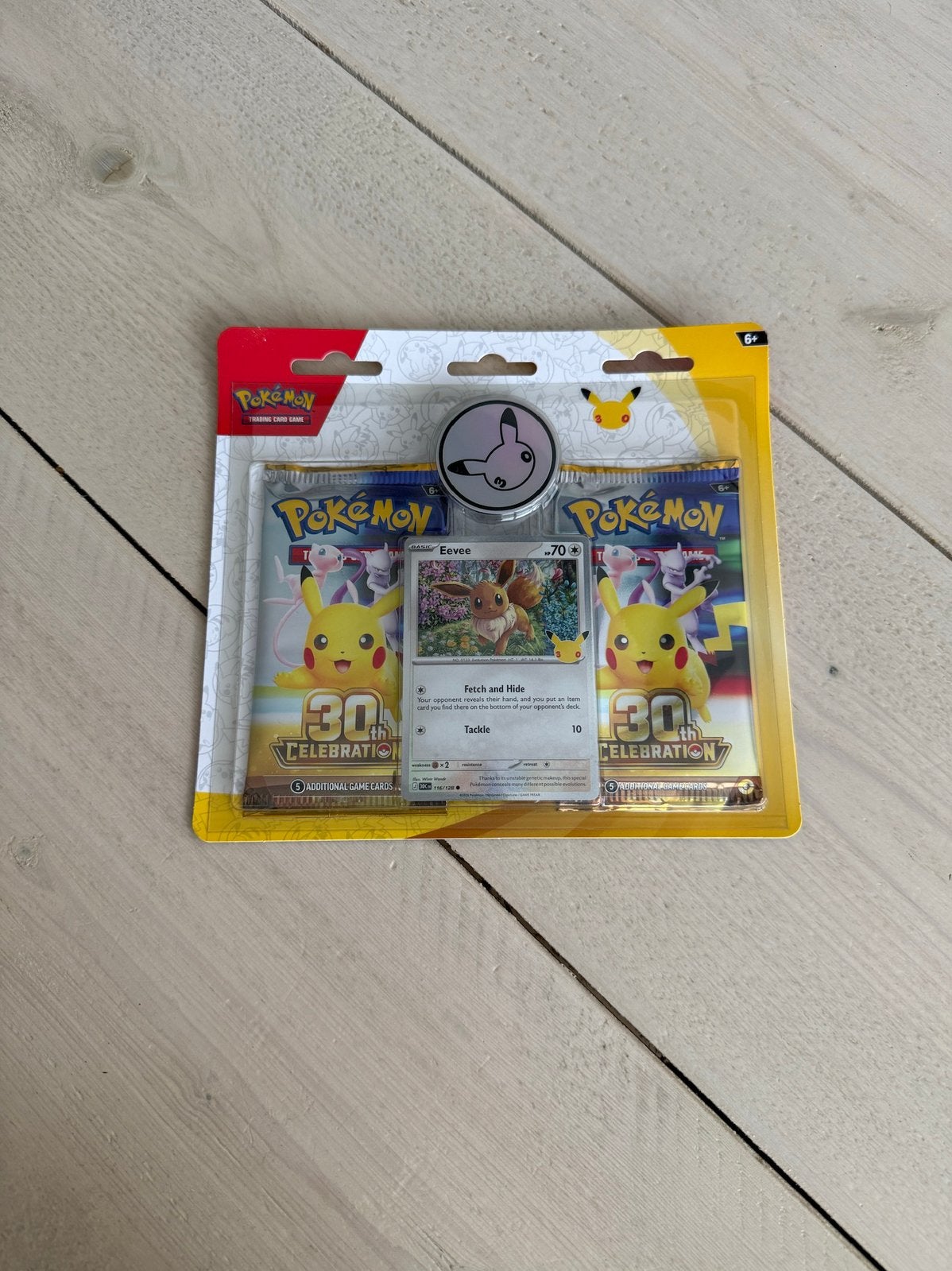 eevee 30th anniversary blister, Ophalen of Verzenden, Nieuw, Booster