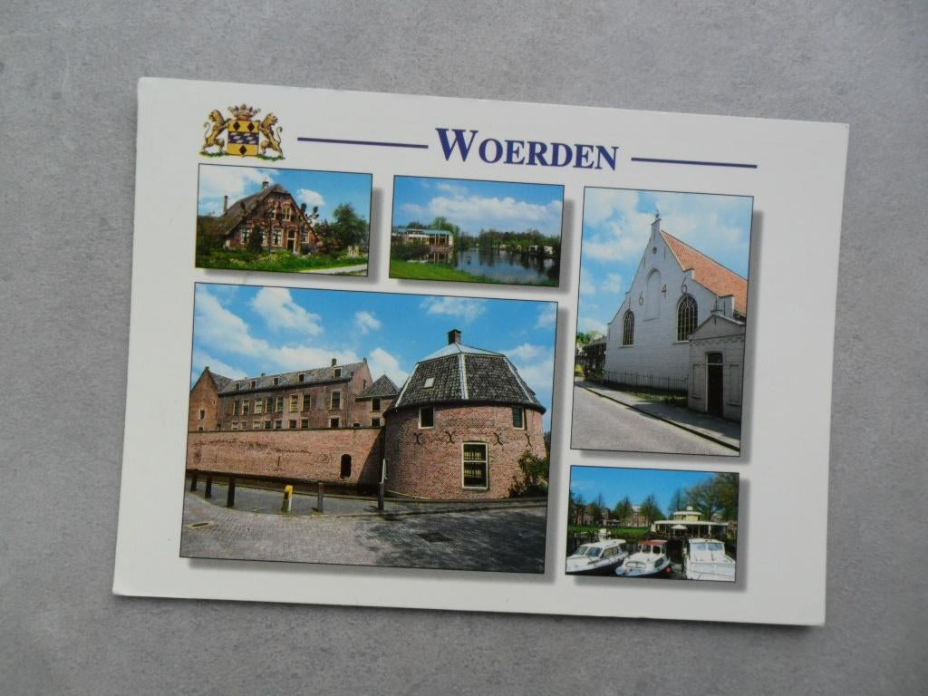 Woerden, Verzenden, 1980 tot heden, Gelopen, Utrecht