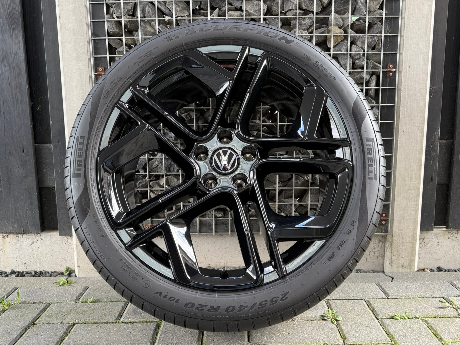 Originele 20” R-line YORK VW Tiguan 3 Leeds Tayron velgen, Ophalen, 255 mm, Banden en Velgen, Nieuw