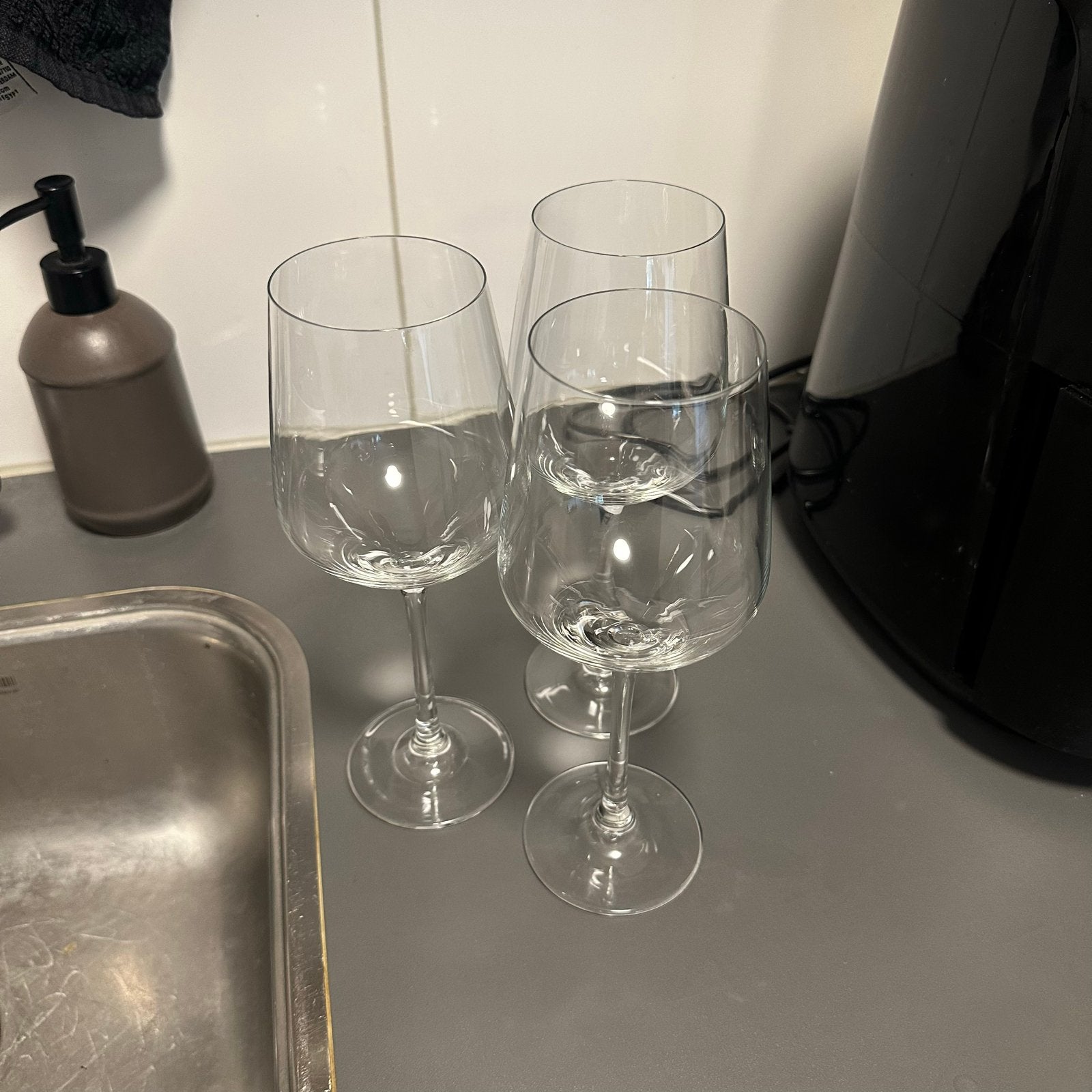Hema wijnglazen - set van 3, Ophalen, Modern, Glas of Glazen, Hema