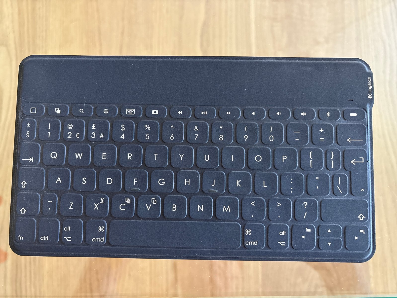 Logitech K380 Bluetooth Toetsenbord - QWERTY, Gebruikt, Multi-device, Ophalen of Verzenden, Draadloos