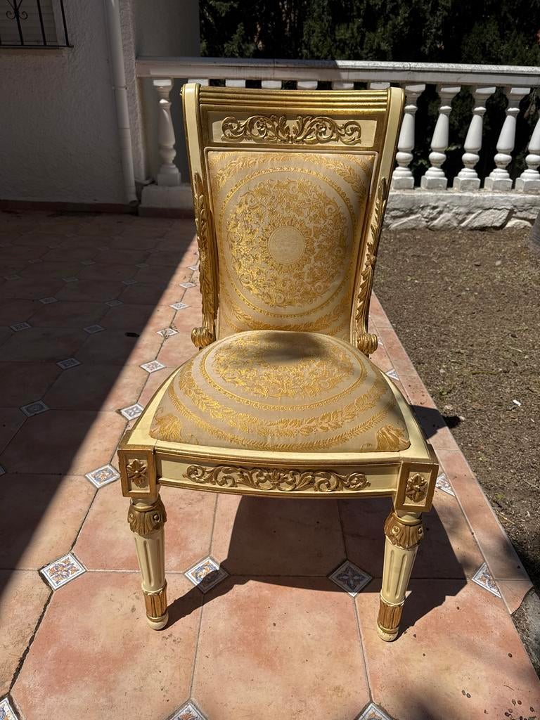 Originele Versace stoelen - 11 stuks, Ophalen, Gebruikt, Overige kleuren, Vijf, Zes of meer stoelen
