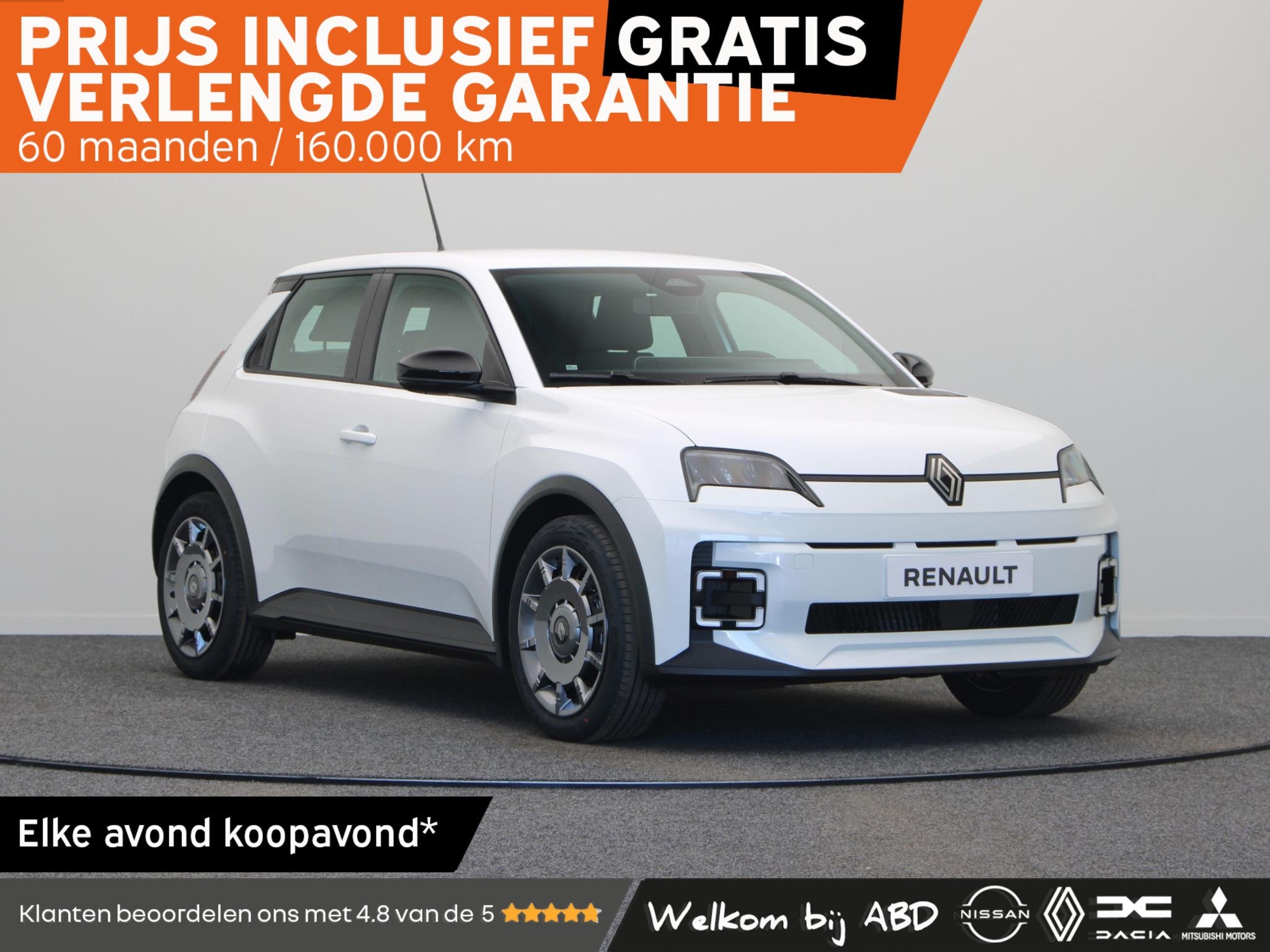 Renault 5 urban range evolution 40 kWh | Vijf jaar garantie, Auto's, Stof, Origineel Nederlands, Nieuw, 270 min