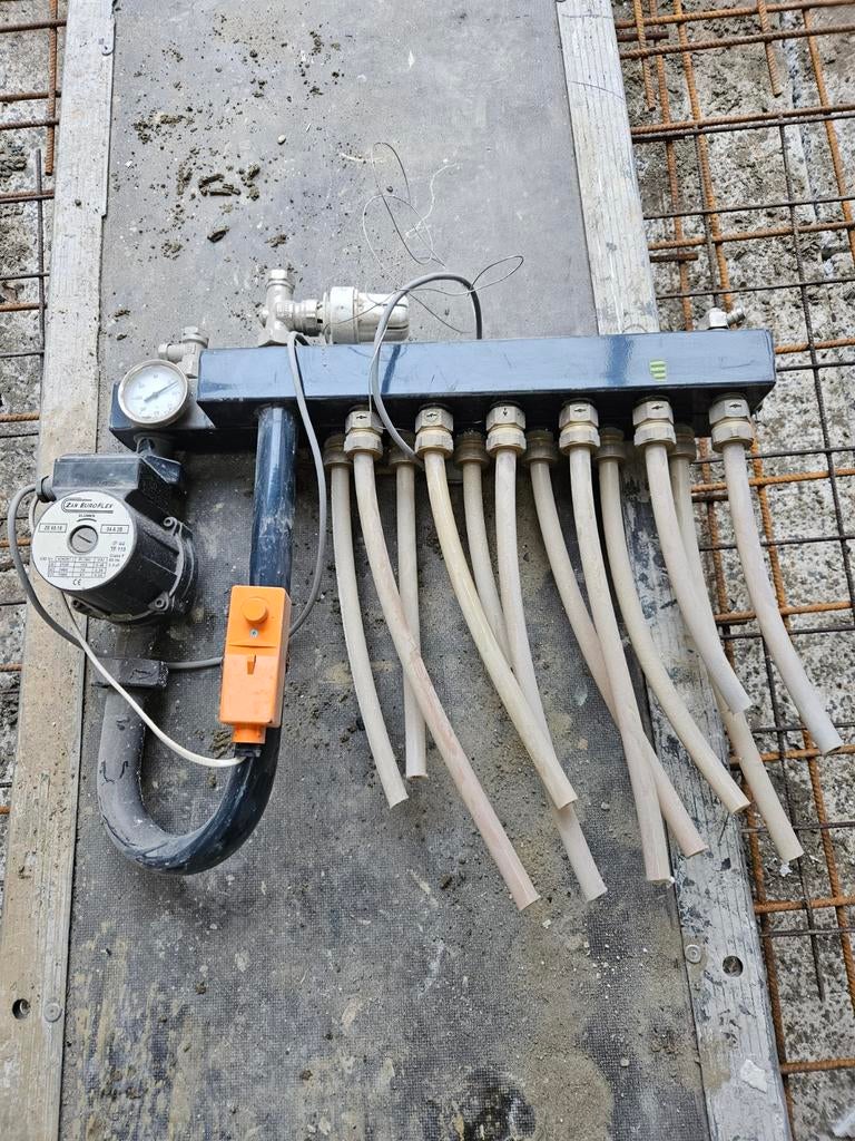 Verdeler vloerverwarming 6 groeps, Ophalen, Minder dan 60 cm, Overige typen, Minder dan 30 cm