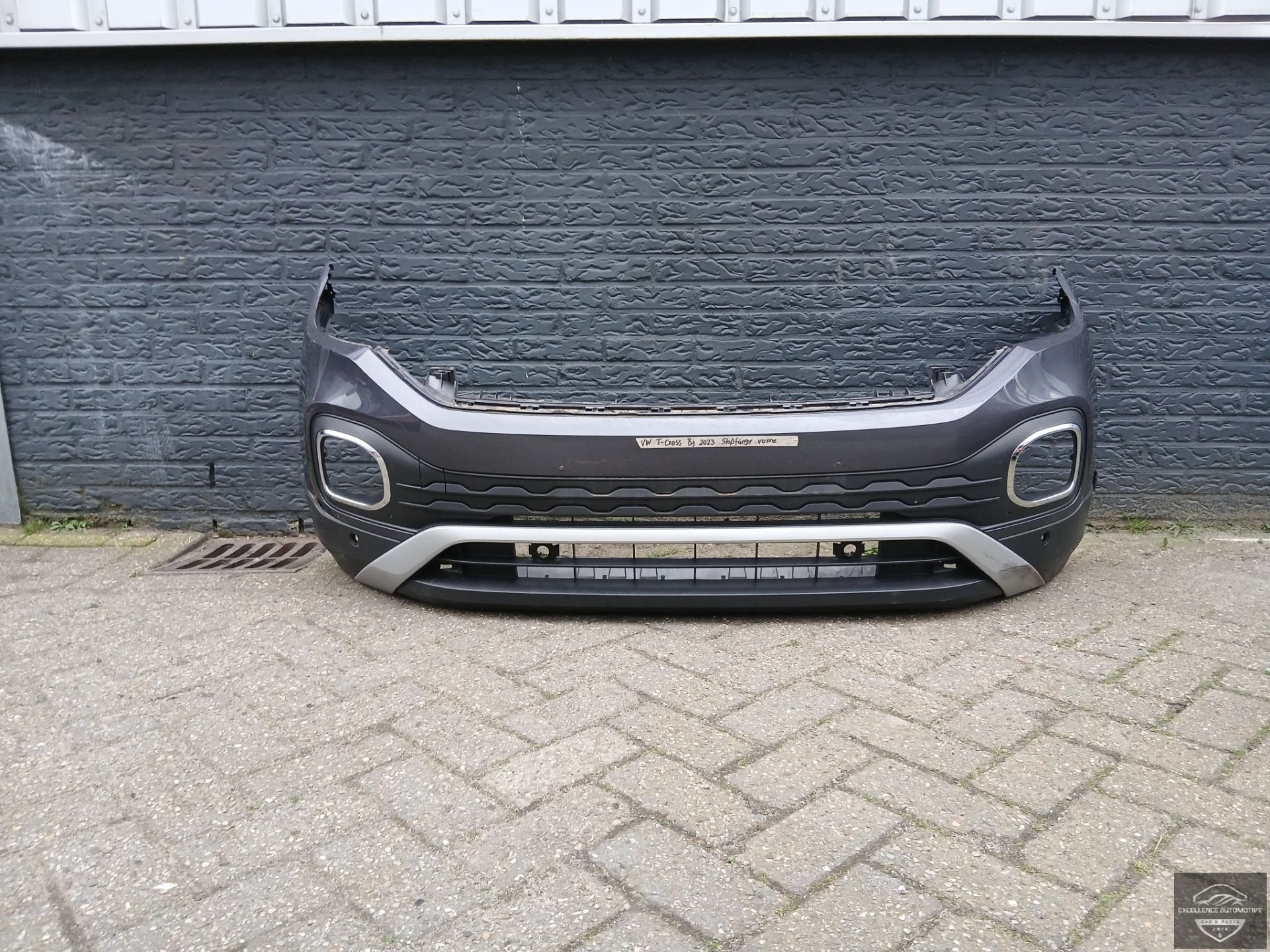 VW T-Cross 2018+ Voorbumper Bumper 4xPDC Origineel!, Gebruikt, Volkswagen, Volkswagen AG, Bumper
