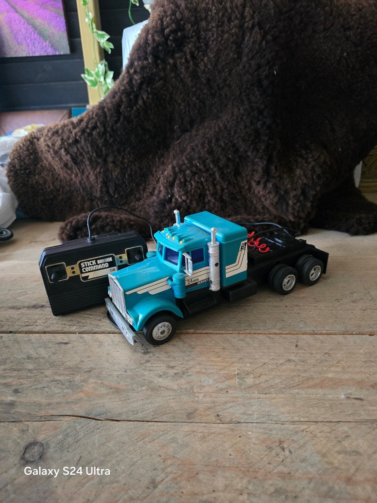 035 > Nylint Corp. RC "Bandag" semi-vrachtwagen  jaren 80, Ophalen
