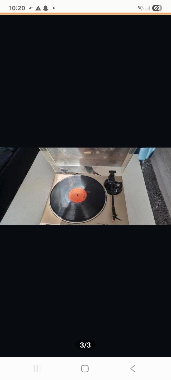 Pioneer platenspeler, Audio, Tv en Foto, Platenspelers, Ophalen, Gebruikt, Pioneer