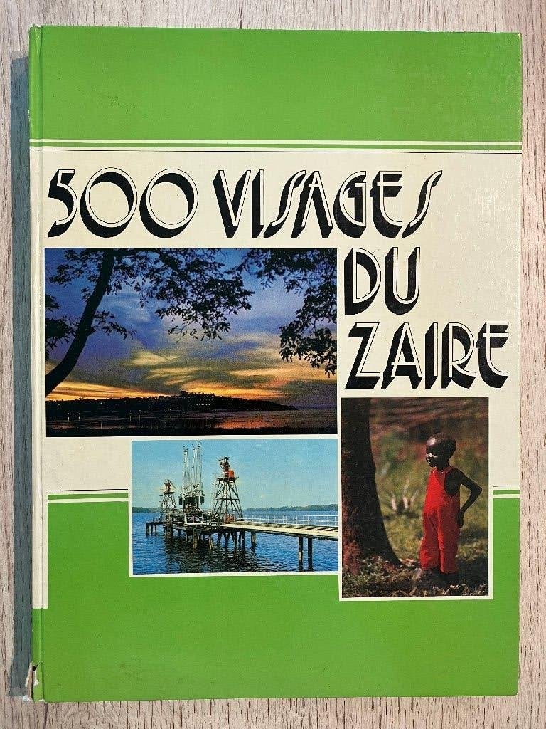 Boek : 500 Visages du Zaïre (Français), Ophalen of Verzenden, Zo goed als nieuw, Kabinet president Zaïre
