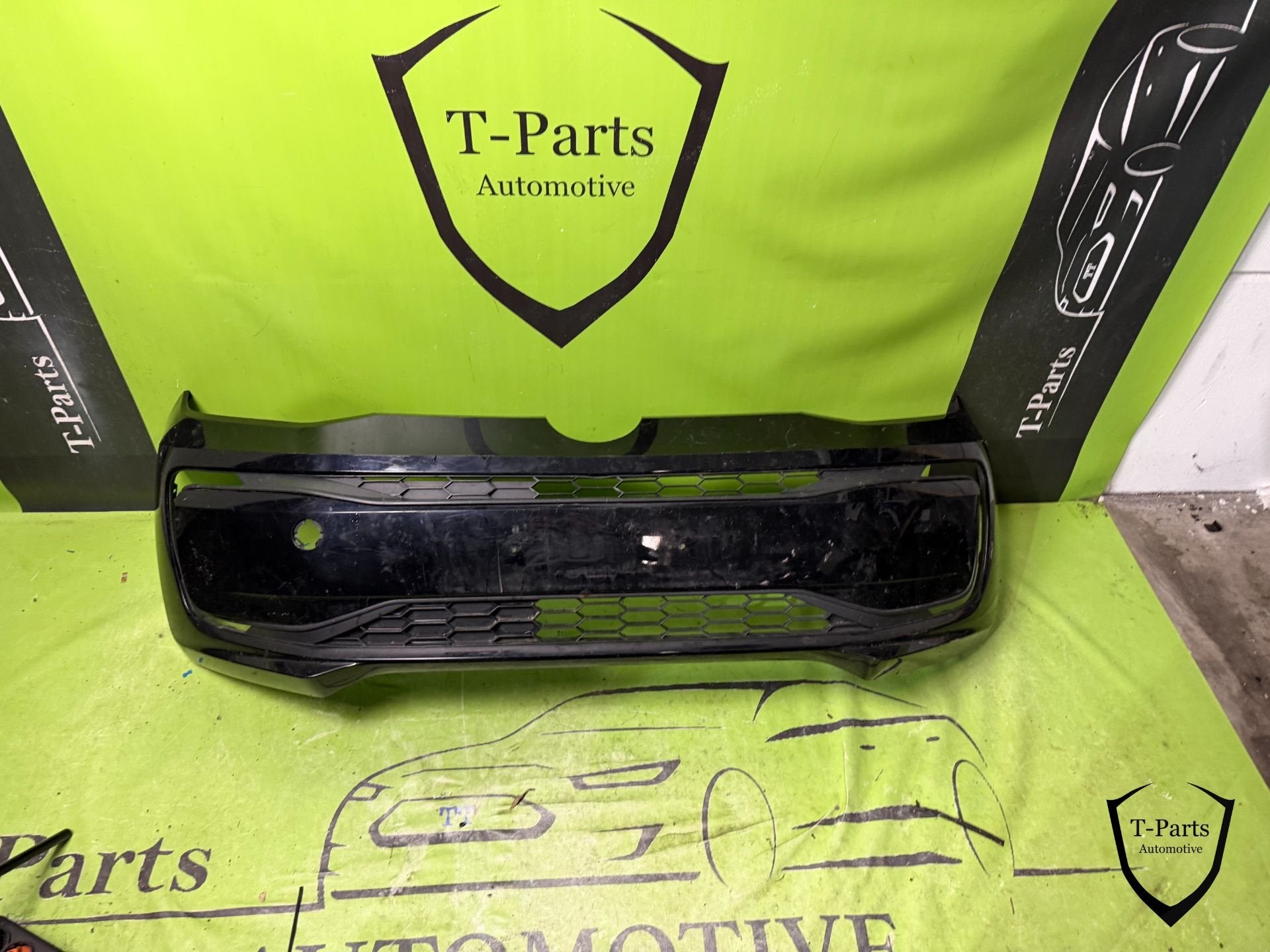 vw volkswagen E-up up elektrisch voorbumper bumper LED