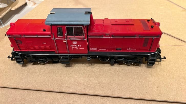 LGB 251903-1 DB diesellok V52 901, Ophalen of Verzenden, Zo goed als nieuw, LGB, Analoog