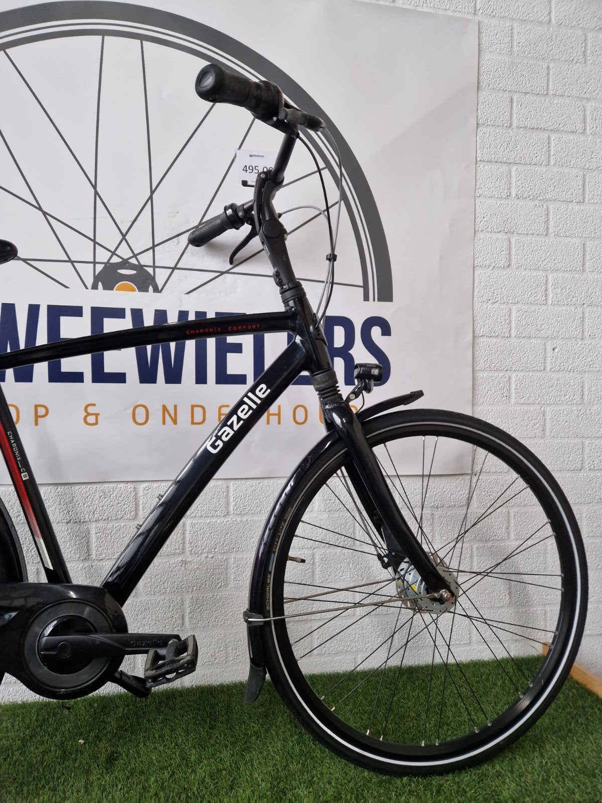 Gazelle Chamonix Plus N8 28" 58cm Herenfiets, Fietsen en Brommers, Ophalen, Gebruikt, Versnellingen, 57 tot 61 cm