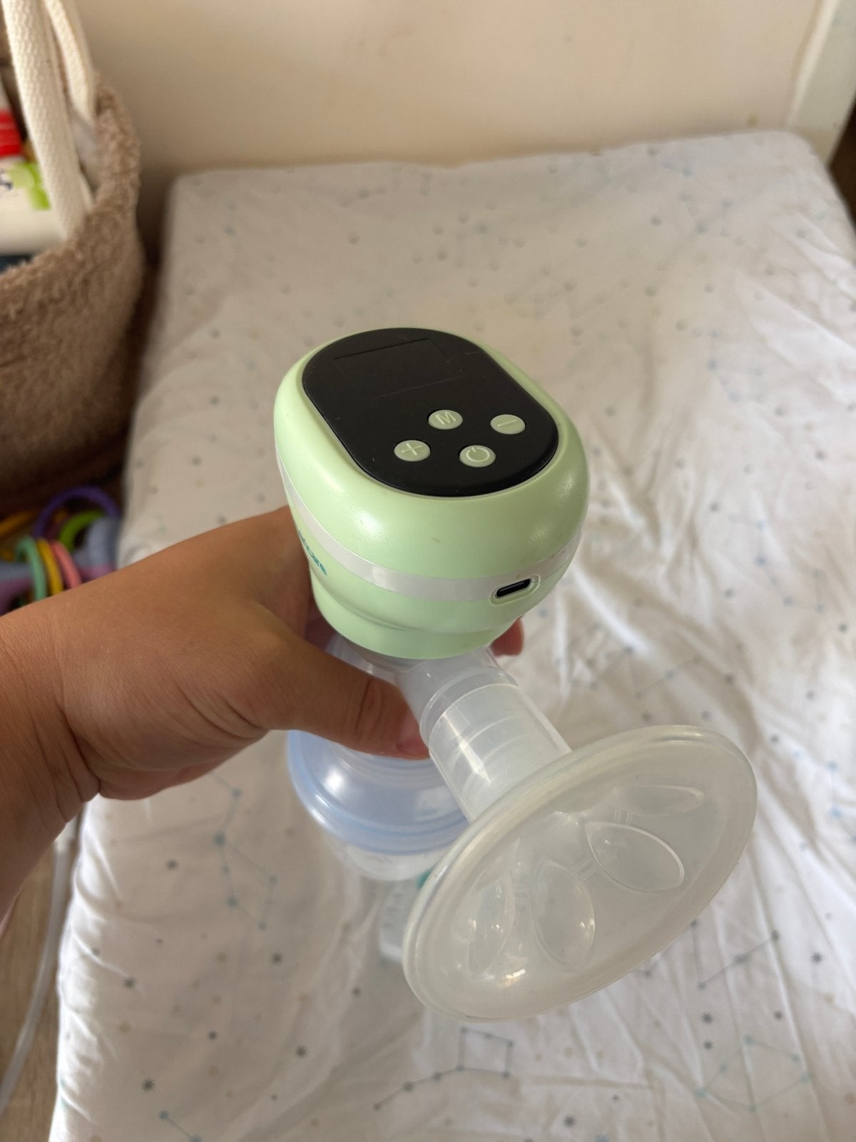 Mericaire borstkolf met Philips Avent fles, Ophalen, Overige merken, Borstkolf, Zo goed als nieuw