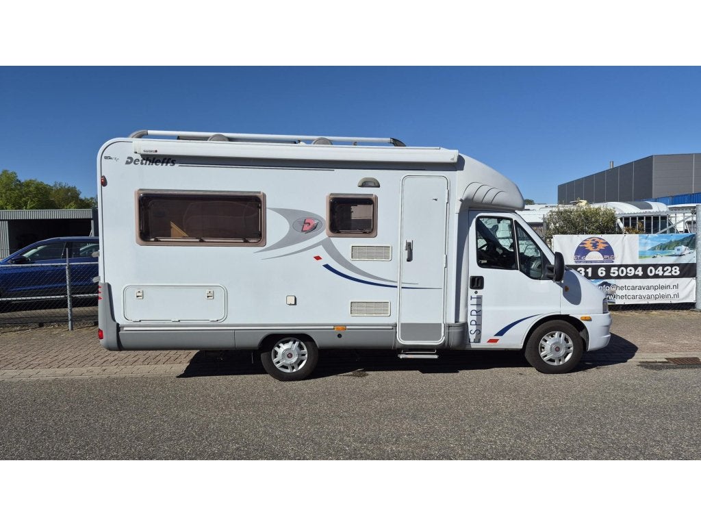 Keurige Dethleffs Esprit/ Fiat Ducato 2.8 Jtd 128PK, Caravans en Kamperen, Campers, Achteruitrijcamera, Ringverwarming, Koelkast