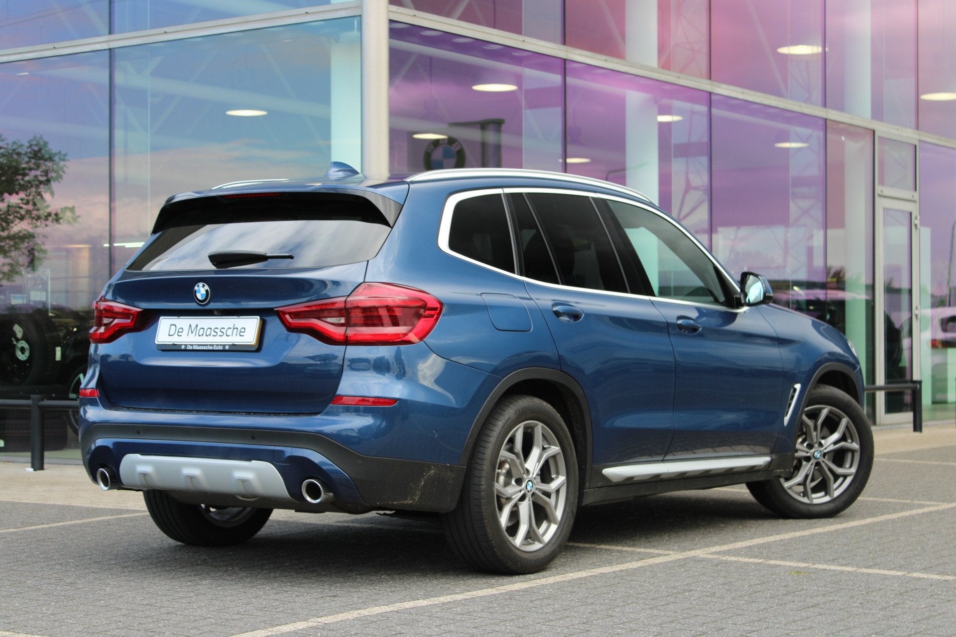 BMW X3 xDrive30i xLine Automaat / Trekhaak / Panoramadak / S, Auto's, Gebruikt, Blauw, Bedrijf, Vierwielaandrijving