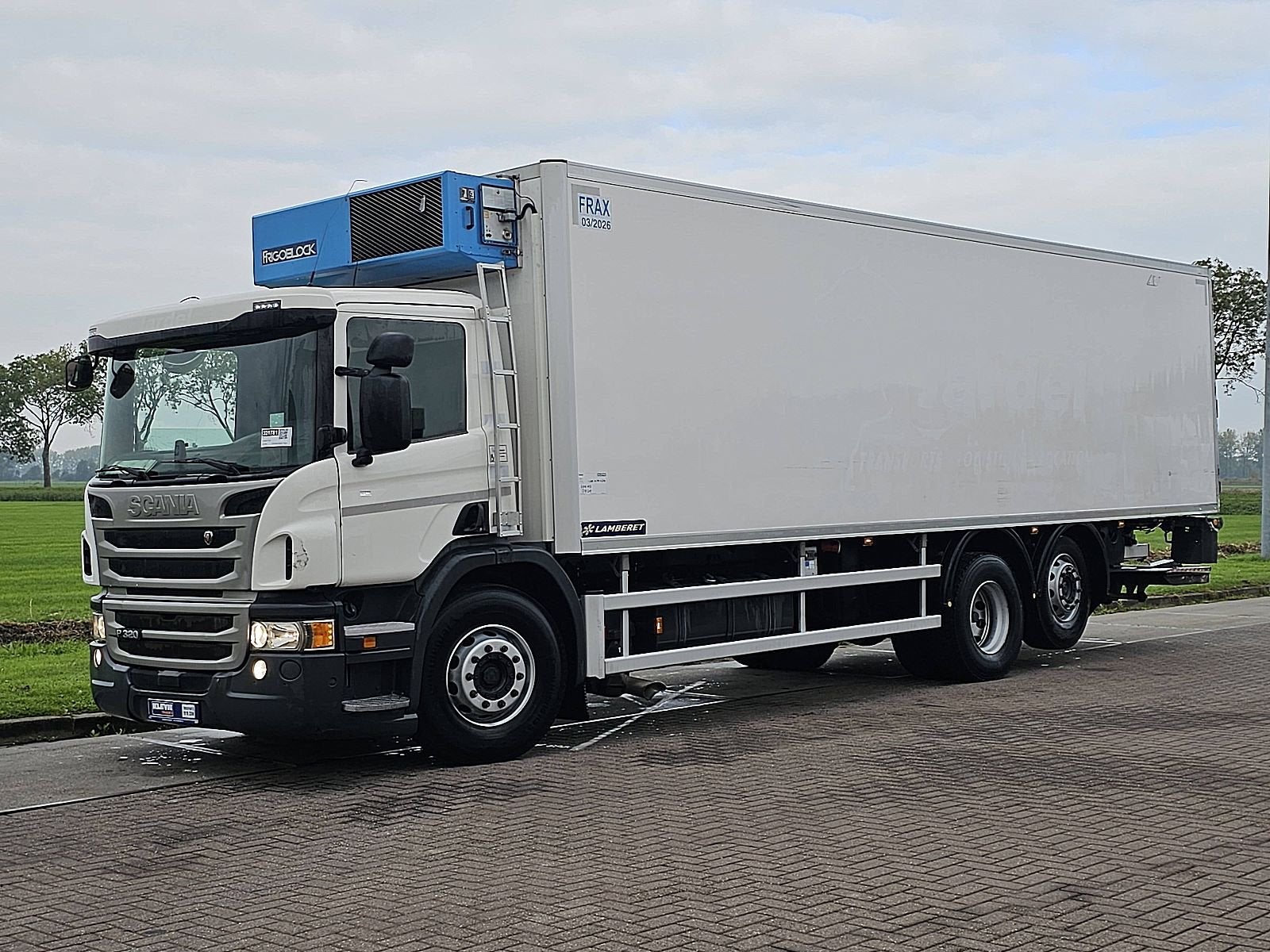 SCANIA P320 6x2*4 lamberet lift, Auto's, Automaat, Euro 6, Scania, 320 pk