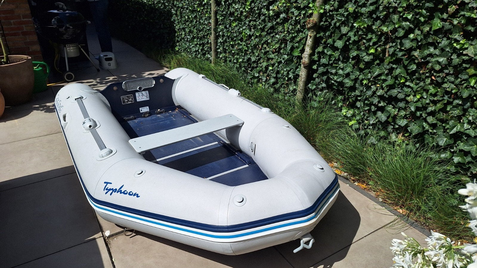 Bombard Typhoon met Suzuki DF5 Four Stroke ( 4-takt 5pk ), Watersport en Boten, Rubberboten, Ophalen, Gebruikt, Bombard, 5 pk