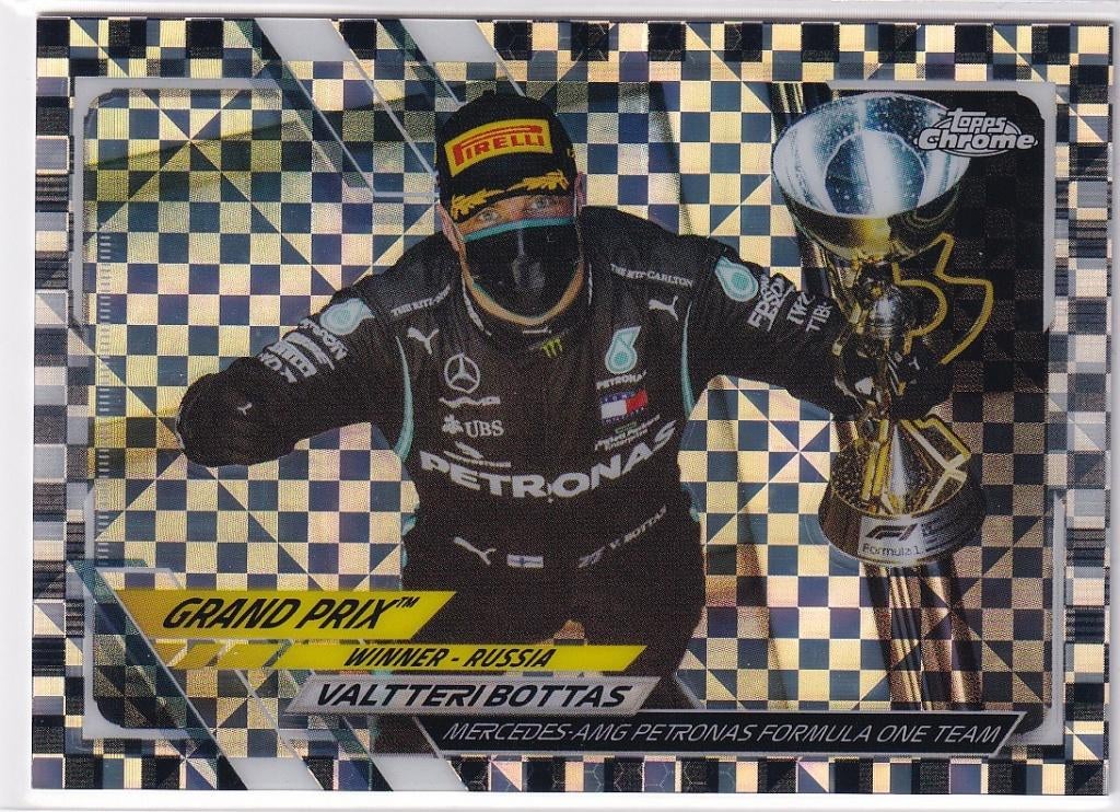 Valtteri Bottas Checker Refractor #147, Verzenden, Nieuw, Formule 1
