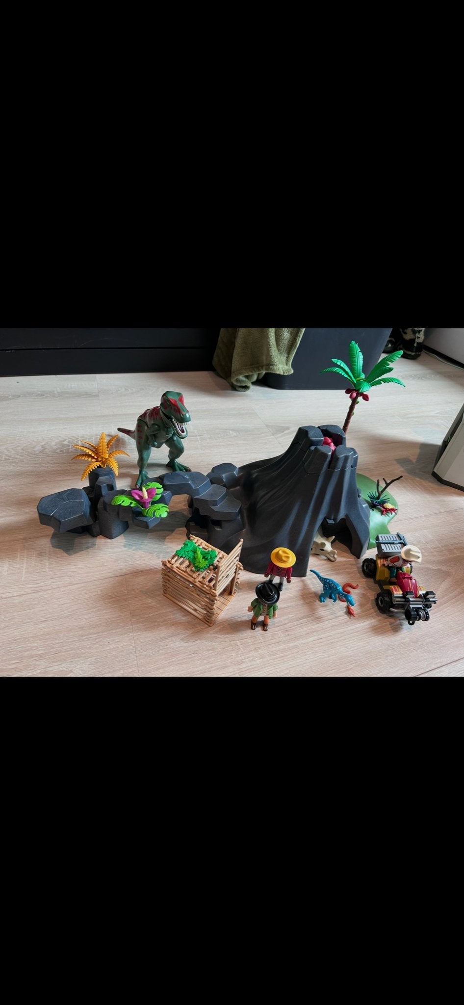 Playmobil Dinosaurus Vulkaan Eiland Set, Ophalen, Gebruikt