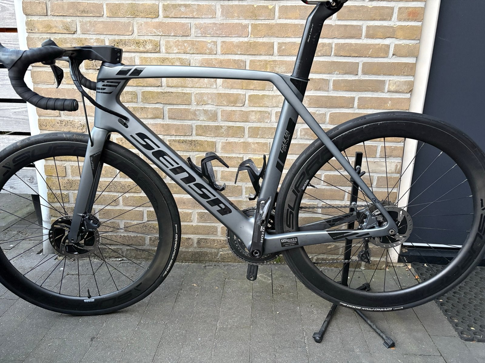 Sensa Giulia Evo ultegra Di2 met powermeter, Overige merken, 28 inch, Carbon, Heren