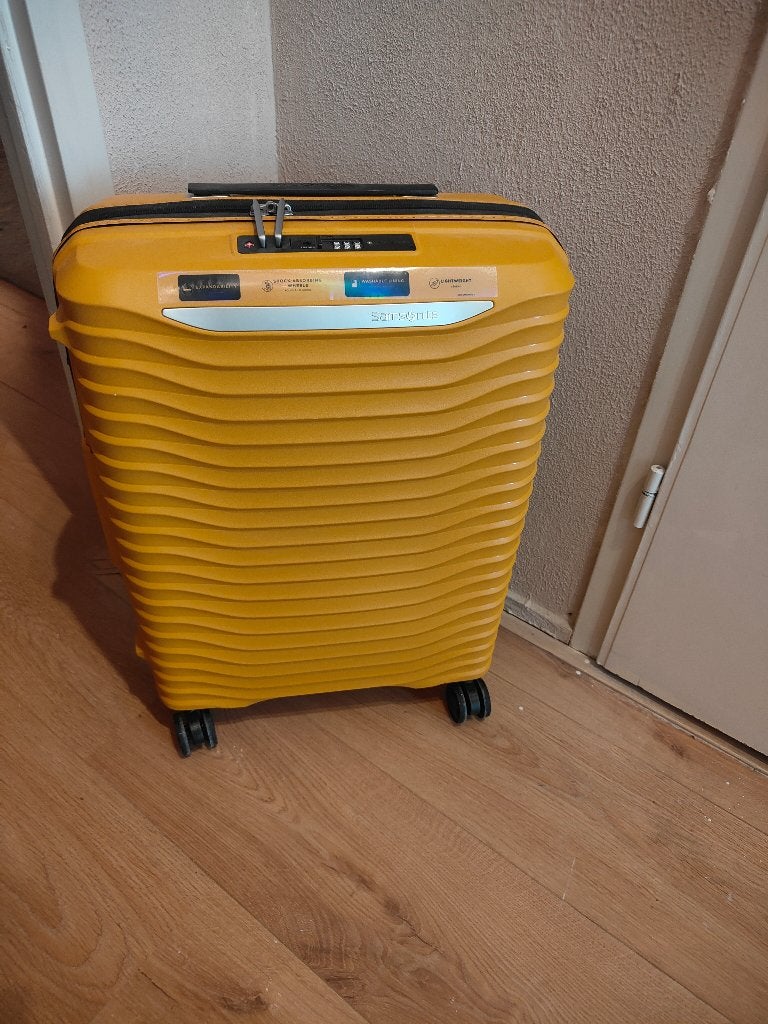 Nieuwe Samsonite Cabin koffer upscape, Wieltjes, 50 tot 60 cm, Hard kunststof, Nieuw