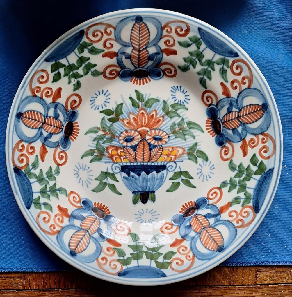 Makkum Tichelaar bord, 23cm, Ophalen of Verzenden