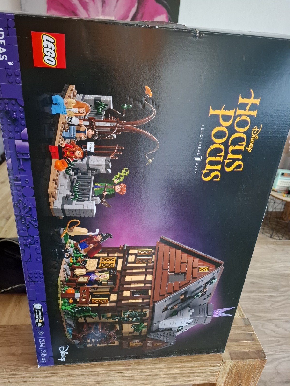 LEGO Ideas Disney Hocus Pocus: Het Sanderson Zussen Huis, Ophalen, Zo goed als nieuw, Overige merken