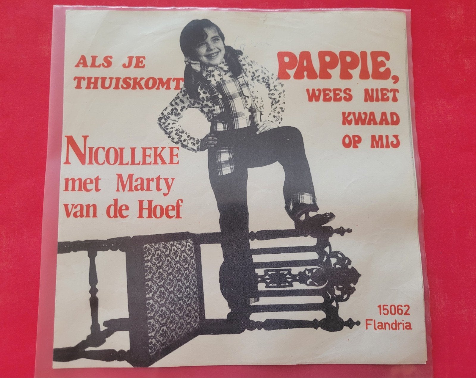 Nicolleke - Pappie wees niet kwaad op mij - Als je thuiskomt, Ophalen, Zo goed als nieuw, Overige formaten, Levenslied of Smartlap