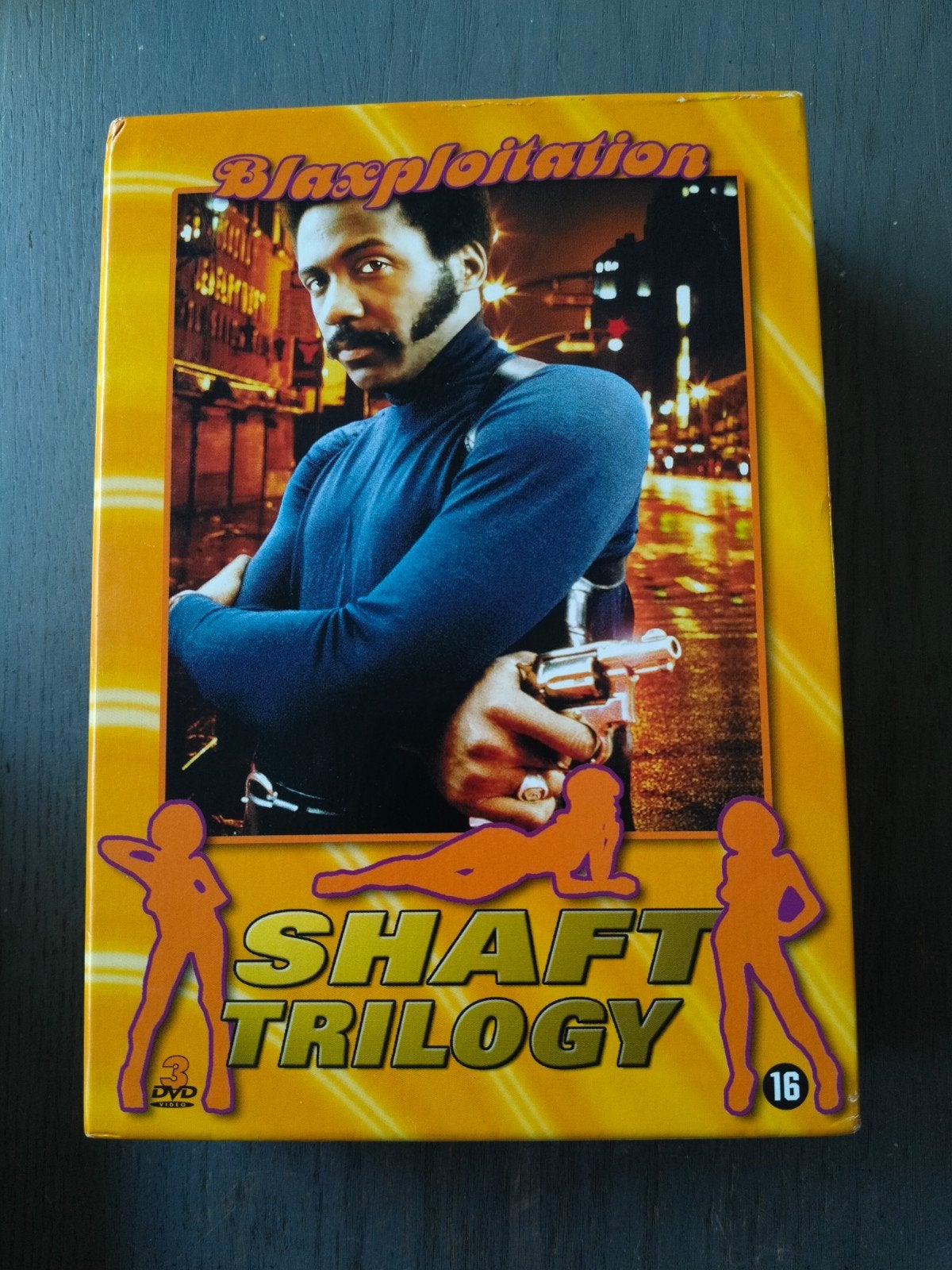 Shaft Trilogy met Richard Roundtree, Ophalen of Verzenden, Zo goed als nieuw, Engels, Nederlands
