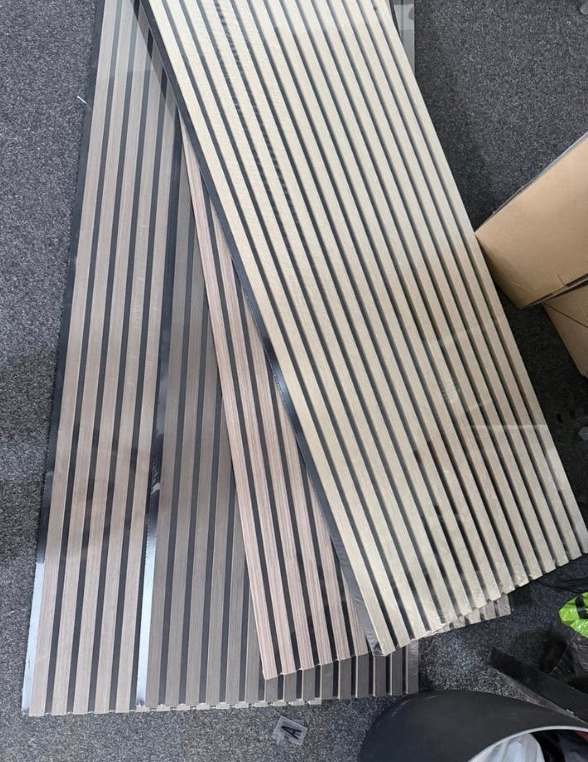 Restpartij  Akoestische wandpanelen, Doe-het-zelf en Verbouw, Minder dan 25 mm, Overige typen, Nieuw, Ophalen of Verzenden