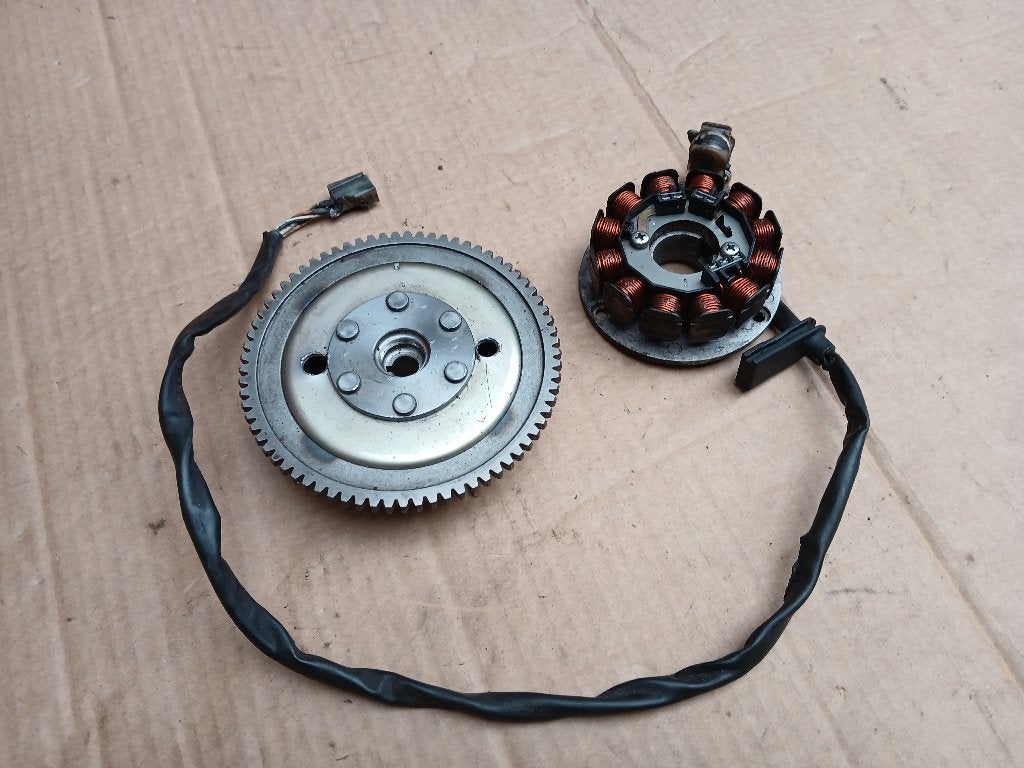 TZR50 Ontsteking Vliegwiel Grondplaat Yamaha TZR DT 50 AM6, Verzenden, Gebruikt, Yamaha