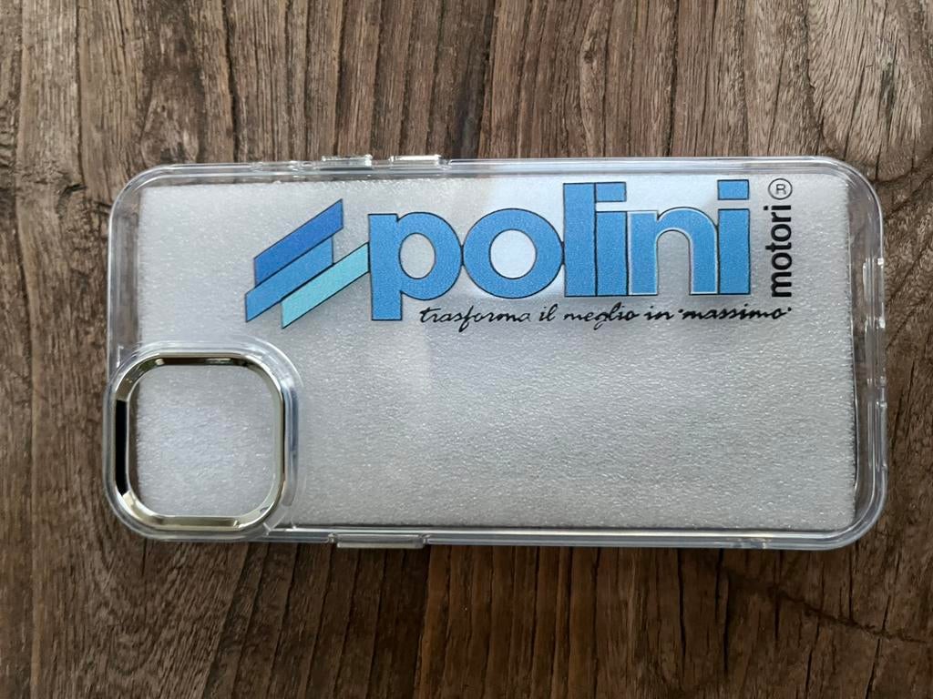 Polini telefoon hoesje (iPhone 13), IPhone 13, Frontje of Cover, Blauw, Nieuw