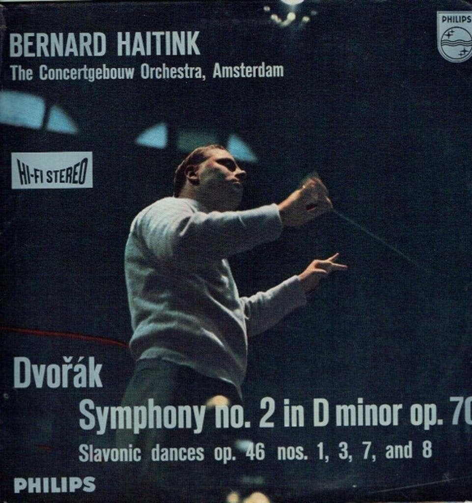 Bernard Haitink-Dvorak-Philips HI-FI STEREO, Kamermuziek, Ophalen of Verzenden, Zo goed als nieuw, 12 inch