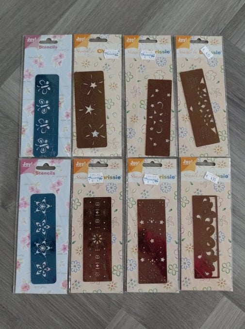 8x Joy! Snij/embos/borduurmallen (NIEUW), Ophalen of Verzenden, Nieuw, Natuur, Pons of Mal