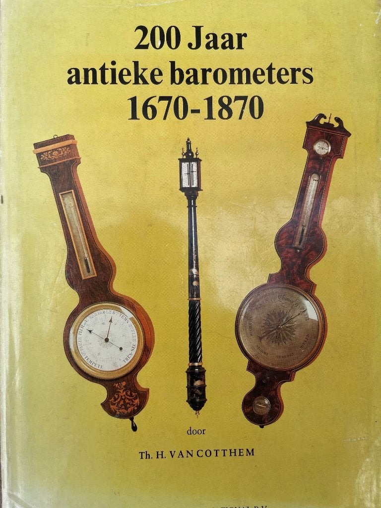 200 jaar antieke barometers, Audio, Tv en Foto, Weerstations en Barometers, Ophalen of Verzenden, Zo goed als nieuw, Barometer