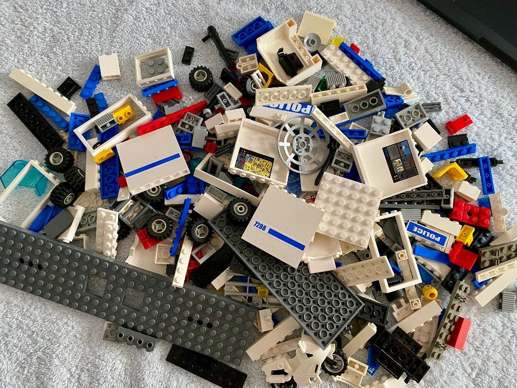 LEGO City 7288 Mobile Police Unit (compleet), City, Lego, Ophalen of Verzenden, Zo goed als nieuw