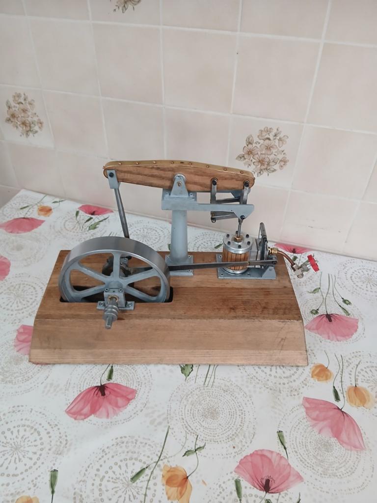 Stoommachine ,   balansstoommachine, Ophalen, Groter dan 1:32