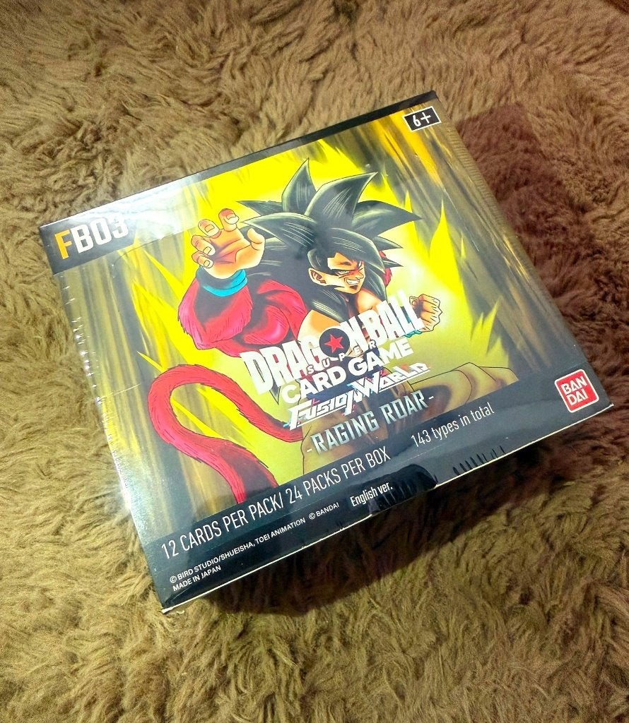 Dragon Ball Super FB03 Raging Roar Booster Box, Ophalen of Verzenden, Nieuw, Boosterbox, Foil