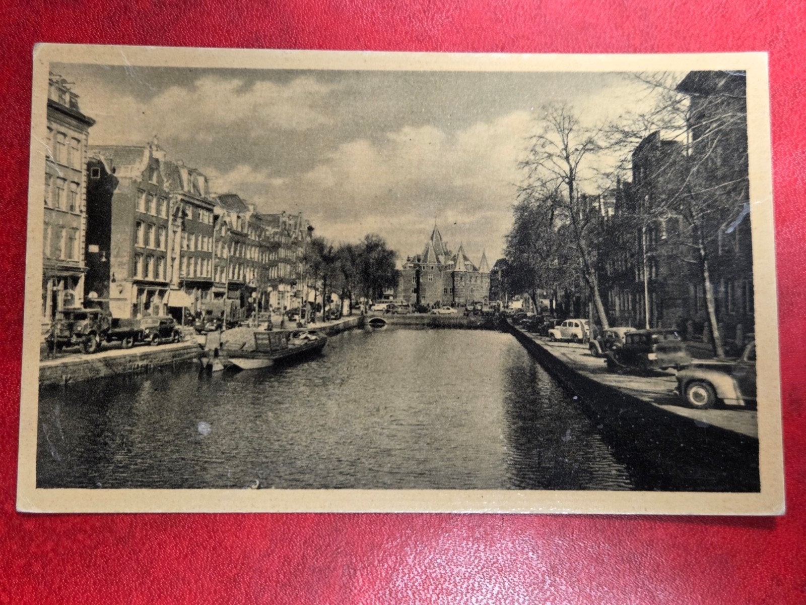 Amsterdam Kloveniersburhwal met de Waag, Ophalen of Verzenden, Noord-Holland