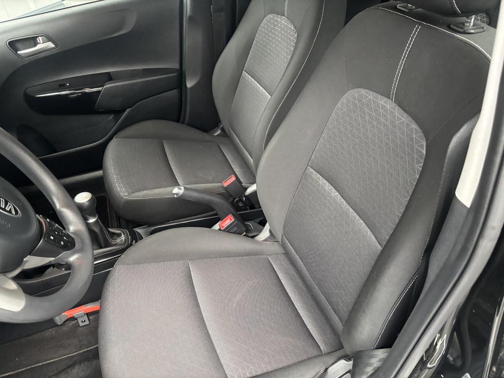 Kia Picanto 1.0 DPi ComfortLine, Stof, Gebruikt, 4 stoelen, Zwart