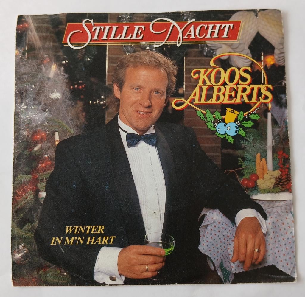 Koos Alberts - Stille nacht, Ophalen of Verzenden, Gebruikt, Nederlandstalig, Single