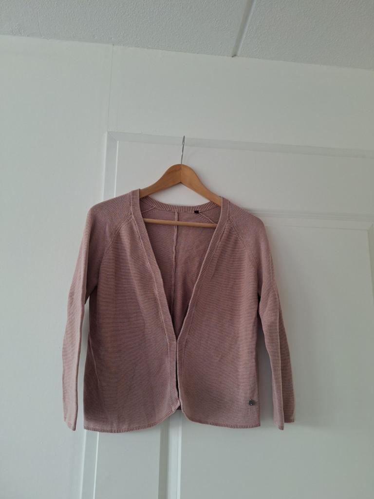 Prachtig oudroze vestje van Poools mt 38!, Maat 38/40 (M), Ophalen of Verzenden, Zo goed als nieuw, Roze